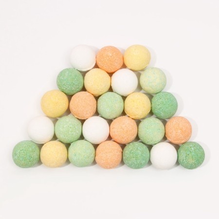 Gift set of cosmetics, bath bombs 25 x 10 g, citrus aroma, pure happiness-2