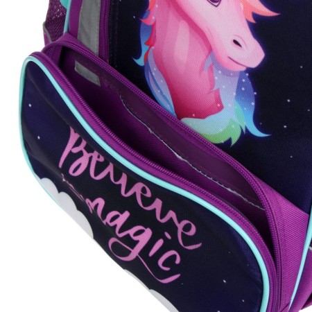 School backpack, 37 x 26 x 13 cm, ergonomic back, calligrata ORT "Unicorn"-14