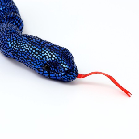 Soft toy "Snake" shiny, 32 cm, color mix-3