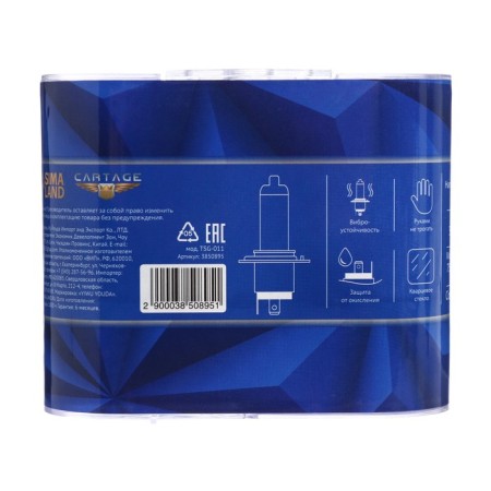 Hague lamp Cartage Cool Blue N4, P43T, 24 V, 75/55 W+30%, set 2 pcs-3