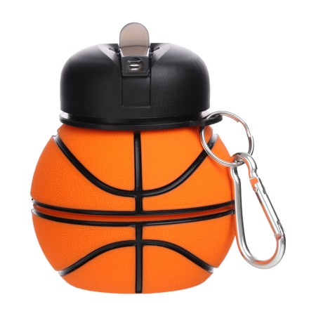 Water bottle, 550 ml, basketball ball, folding, 18 x 8.7 cm-6