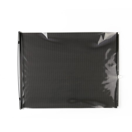 Car curtain for glass, sliding 68 × 125 cm, black color-1