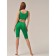 Women's bicycles in Mirey Short Legings Rubber, size 44-46, color green tea