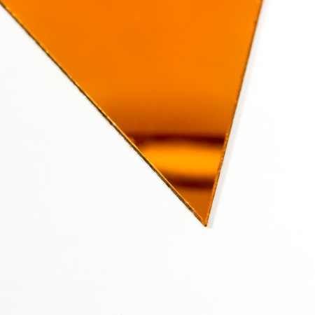 Sticker Plastic Mirror "wrong rhombus" mix 45x12 cm-3