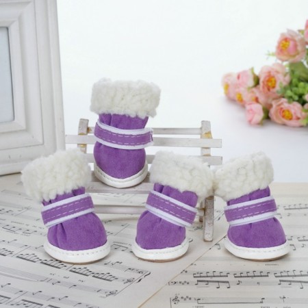 Shoes "for a walk", set 4 pcs, 1 size, purple-6