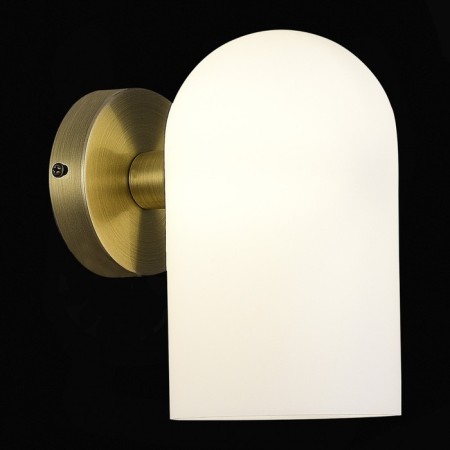 Wall lamp EVOLUCE. Sle1047-301-01. Nobilia. 1x40 watts, E14, 12x20 cm, bronze color-1