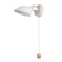 Bra "Ala" E14 40W white 14x23x11 cm