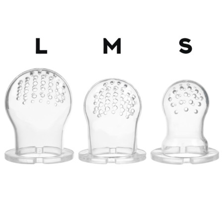 Nibler mesh, silicone, 2pcs, size S-6