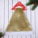 New Year's cap "snowy radiance" 28x36 cm golden