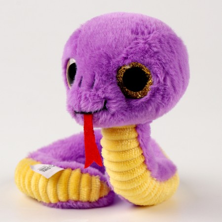 Soft New Year's toy "Snake", purple-3