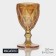 Magistro glass glass “cruise”, 250 ml, 8 × 15.3 cm, amber color