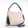 Women's bag-bag on lightning, beige color