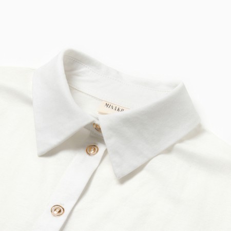 Women's costume (shirt, shorts) minku white color, rn 48-8