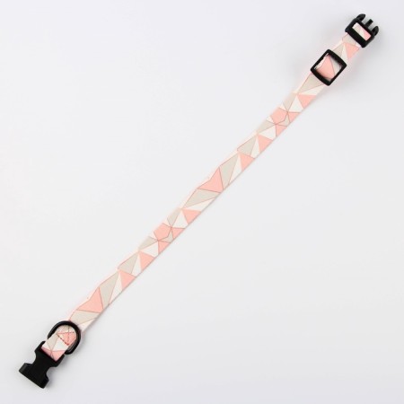 Set "Rombs", fastener - fastx, leash 2 m and collar 28-46 cm-2