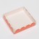 Box for cookies, pink, 12 x 12 x 3 cm