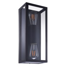 Wall lamp Belfast 37x15x10 cm, 2x60W E27