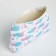 Cosmetic bag with lightning, white/multi -colored color