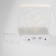 Nightlight "Love" LED 3W USB AKB White 12x14.5 cm Risalux