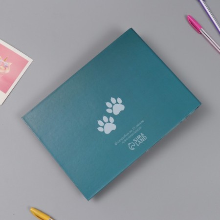 Photo album 25 sheets (stickers+rings) "cheerful dog" 19x27x3 cm-10