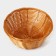 A basket for fruits and bread of the share "braid", 17 × 7 cm, brown color
