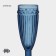 A glass of glass for champagne Bosphorus, 180 ml, 7 × 20 cm, blue color