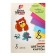 Cardboard of color A4, 8 sheets, 8 colors "ray", density 220 g/m2 shallow