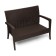 The sofa "Rattan Ola Dom" brown, 128 x 77 x 89 cm