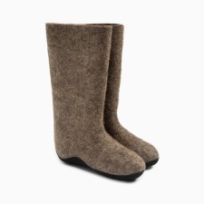 Women's boots, natural color, size 39 (27)