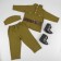Military uniform "Soldier", 9-12 months, height 85 cm