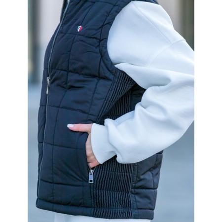 Male ise vest, size 58, black color-6