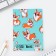 Notepad A6, 12 sheets, in the Corgi cage