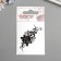 Black rose body tattoo 5.3x6.3cm