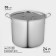 Boiler "General catering", 24 l, d = 35 cm, h = 28 cm, metal lid, rugged handles