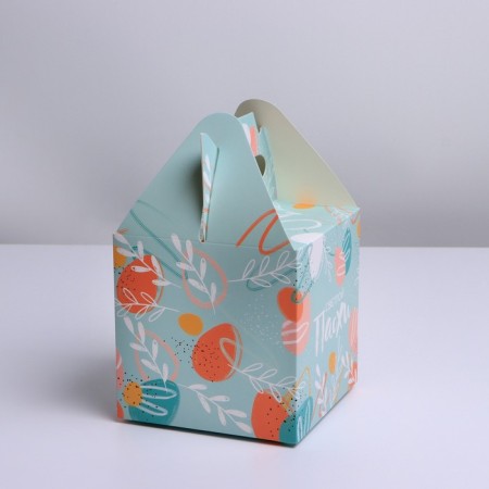 Confectionery box, packaging, "Light Easter", 14 x 14 x 14 cm-1