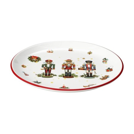 Board of the shade "Nutcracker", d = 25.5 cm, white color-2