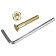 Rifles for the Dream Bike skateboard, 29 mm, gold color