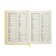 Leduced Diary A5, 140l, Cage, leatherette, elastic band, black cut, yellow