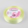 Satin tape, 20 mm × 23 ± 1 m, vanilla color # 09
