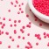 Confectionery sprinkling "Pearls", raspberry, 2-5 mm, 50 g