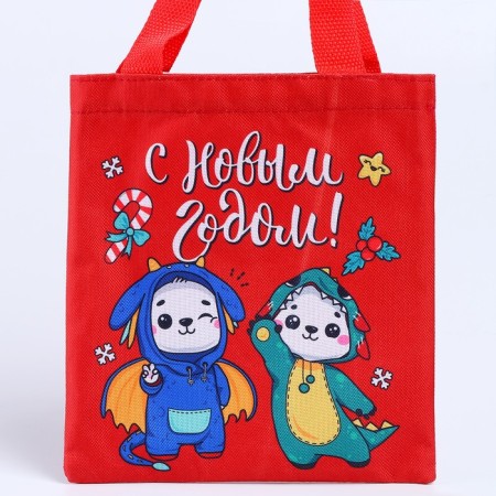 Bag for gifts "Kotik-Dragon"-1