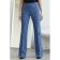 Female trousers, size 44, blue color