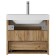 Domino Tumba Karlo under the Classica 50 sink, suspended, with 1 box