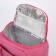 Thermosuma with a zipper 6.5 l, external pocket, pink color