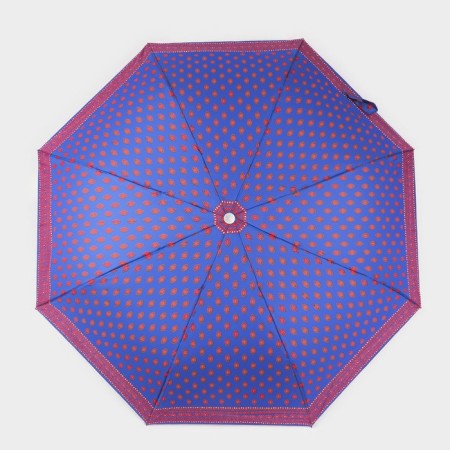 The umbrella semi -automatic “pattern”, Eponge, 3 additions, 8 spokes, r = 48 cm, color mix-5
