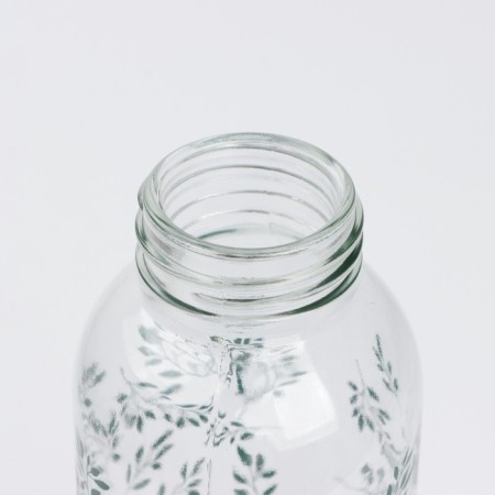 Water bottle "Leaves", 500 ml, glass-2