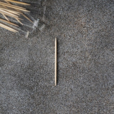 Toothpicks made of birch magistro, 500 pcs, in individual packaging, cardboard box-2