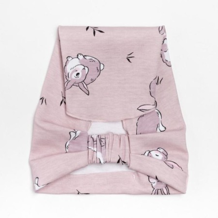 Chepchik (scarf) I am a "bunny", gray, p.48-1