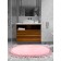 Carolina rug, size 60x100 cm, powder color
