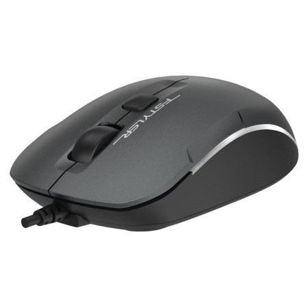 Mouse A4Tech FSTYLER FM26S Gray/Black Optical (2000DPI) Silent usb for a laptop (4but) 1033860-1