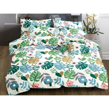 Bed linen 1.5 joint venture, size 150x220 cm, 145x215 cm, 70x70 cm - 2 pcs